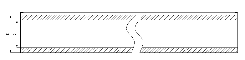 Transparent Rigid PVC Pipe Dimension