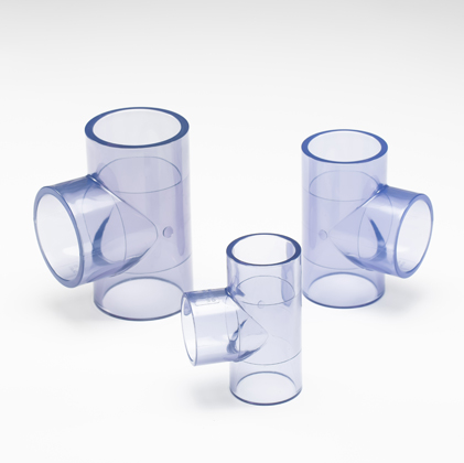 pvc fittings transparent