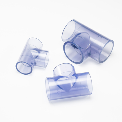 transparent pvc pipe fittings