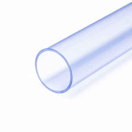 clear transparent pvc pipe tube