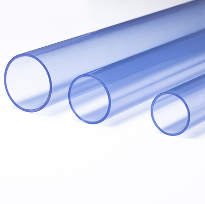 transparent tube pvc